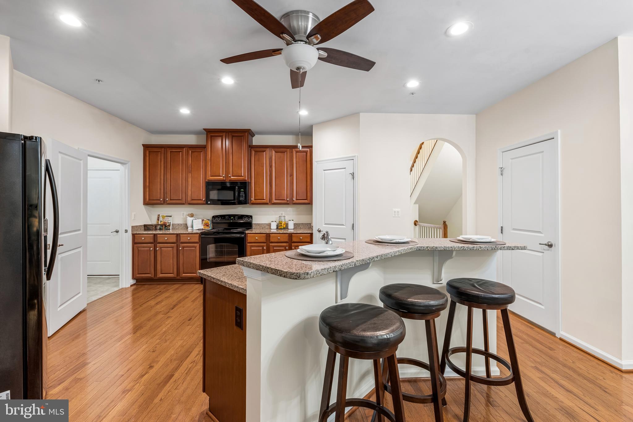 331 Tufton Circle Fallston, MD 21047 - Photo 6 of 48 Open kitchen with island and breakfast bar