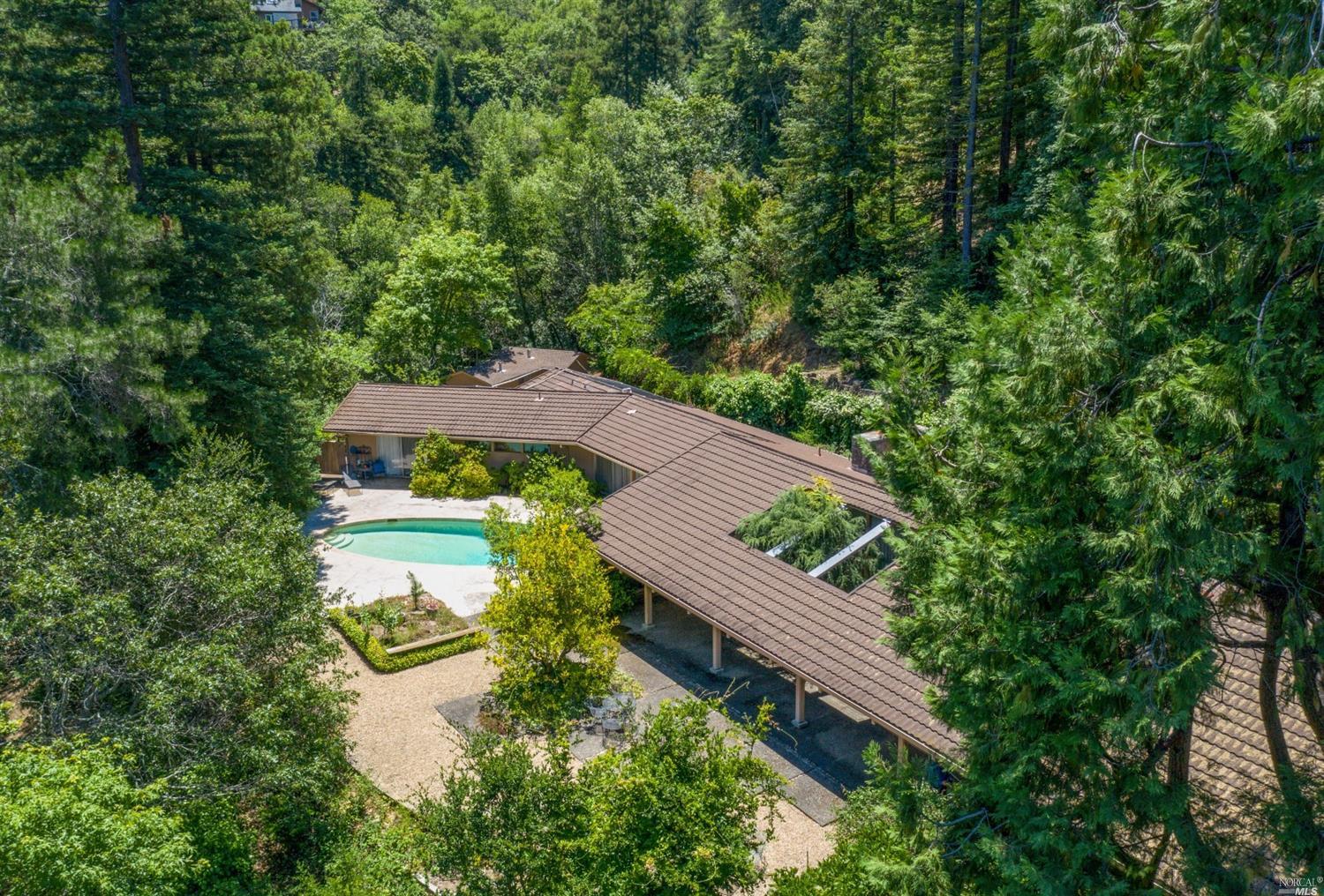 36 Turnagain Road Kentfield, CA 94904 - Photo 1 of 1 a view of a house with a yard