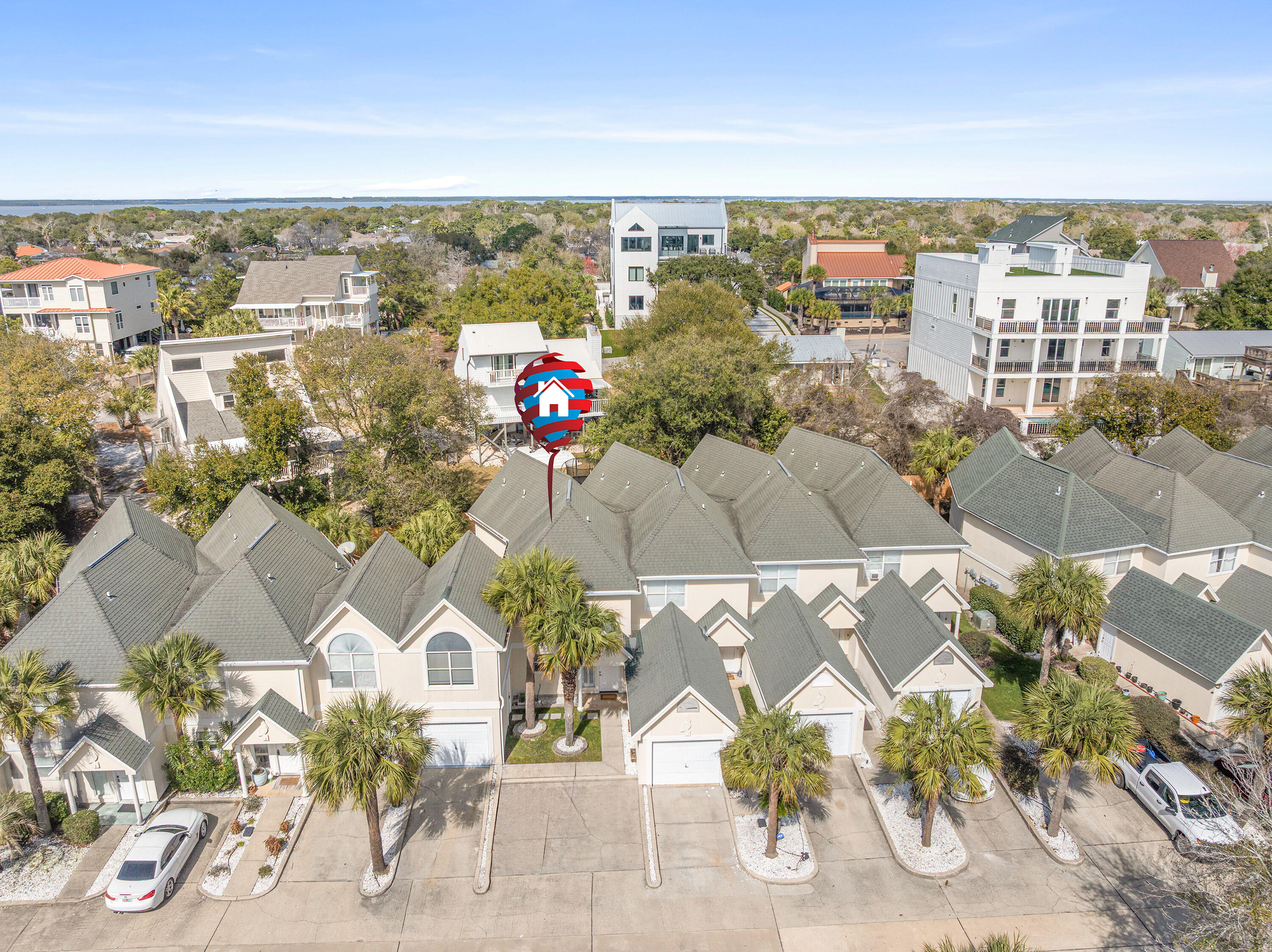 235 Pelican Place, Unit 3 Destin, FL 32541 - Photo 31 of 32 an aerial view of a city