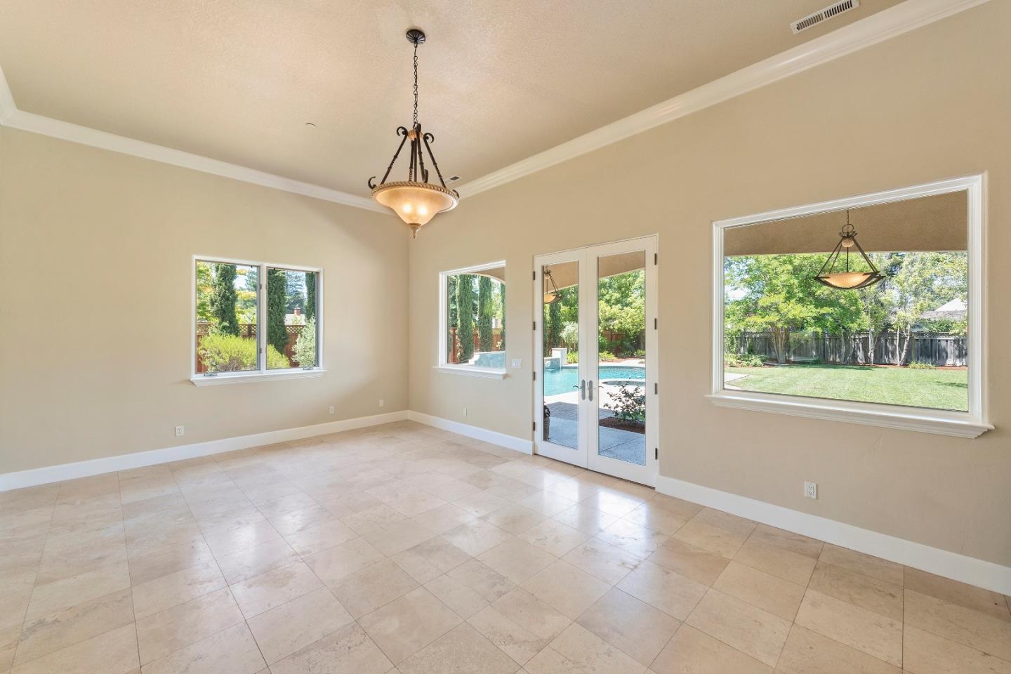 17682 Blanchard Drive Monte Sereno, CA 95030 - Photo 28 of 35 a view of an empty room with windows