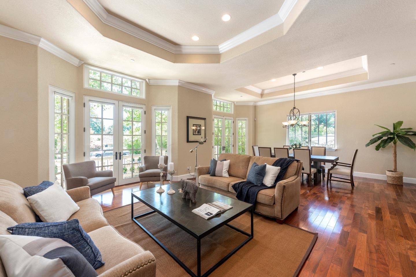 17682 Blanchard Drive Monte Sereno, CA 95030 - Photo 4 of 35 a living room with furniture and a large window