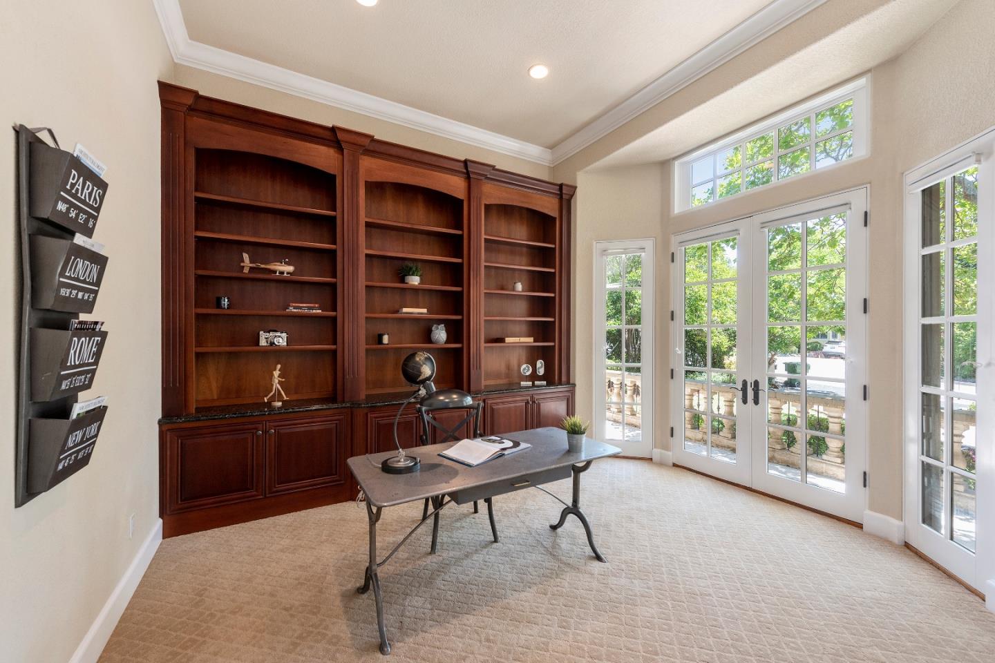 17682 Blanchard Drive Monte Sereno, CA 95030 - Photo 6 of 35 a living room with furniture and a floor to ceiling window