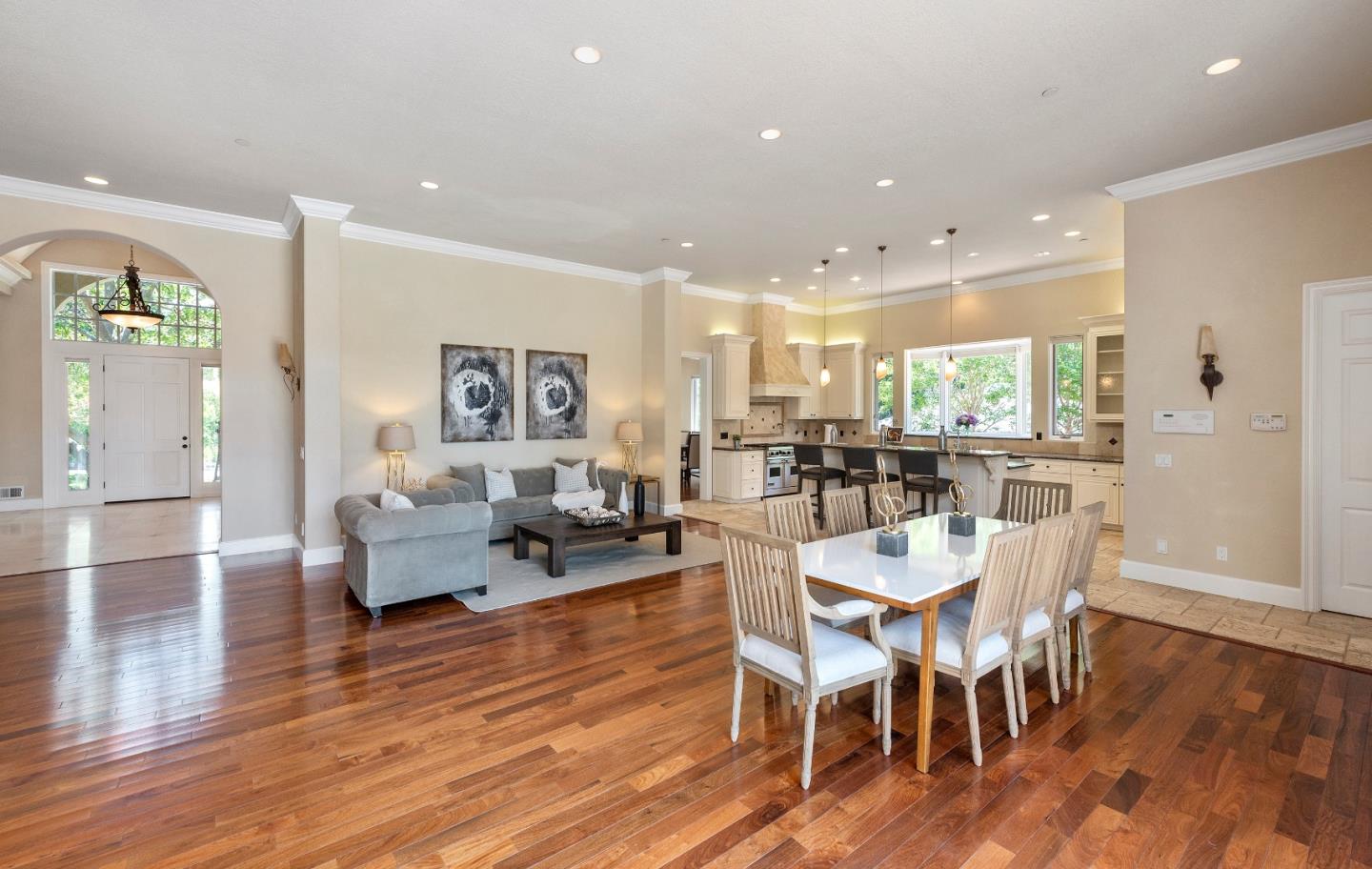 17682 Blanchard Drive Monte Sereno, CA 95030 - Photo 8 of 35 a view of a dining room with furniture and wooden floor