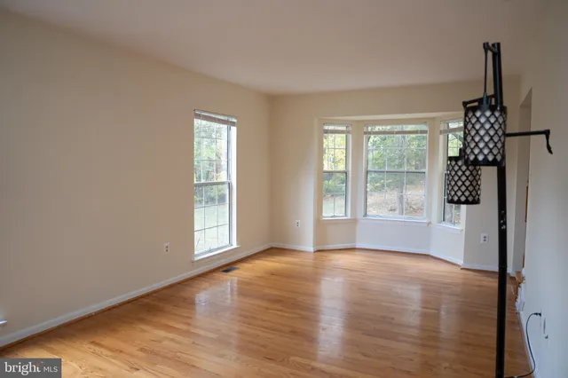 wooden floor in an empty room