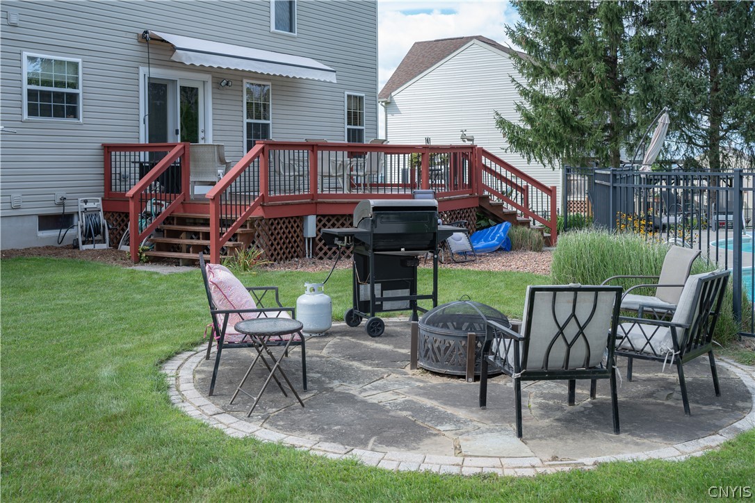 114 Talbert Sullivan, NY 13037 - Photo 7 of 49 Backyard nd Deck