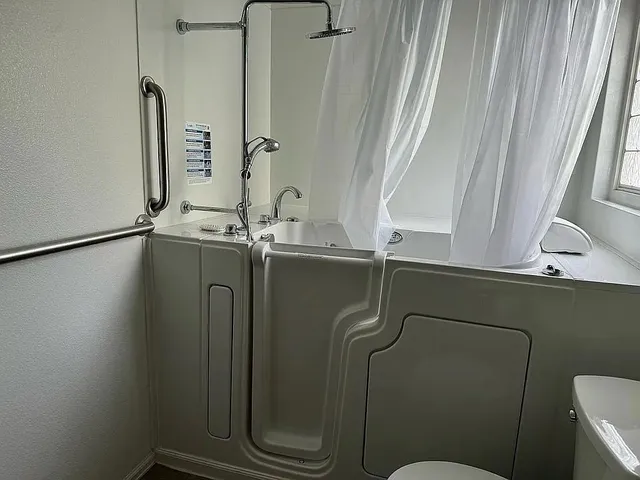 a view of front door