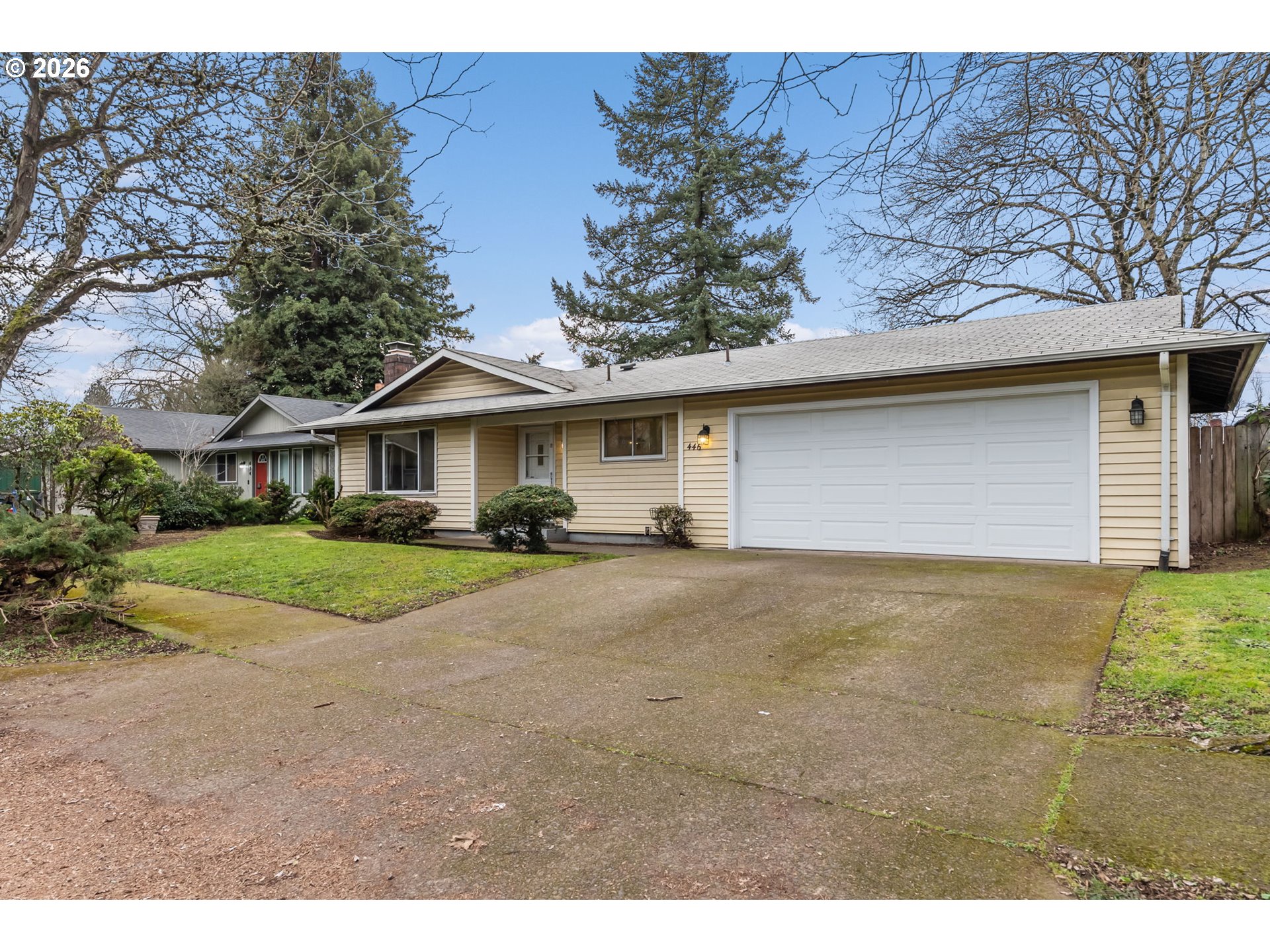 446 Kodiak Street Eugene, OR 97401 - Photo 3 of 34 a front view of house with yard and green space