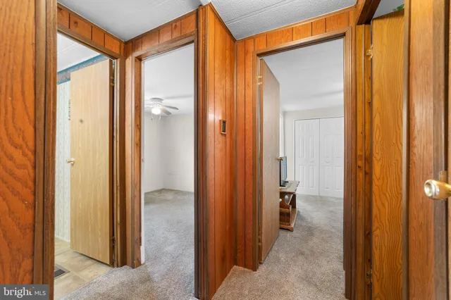 wooden floor in a gallery