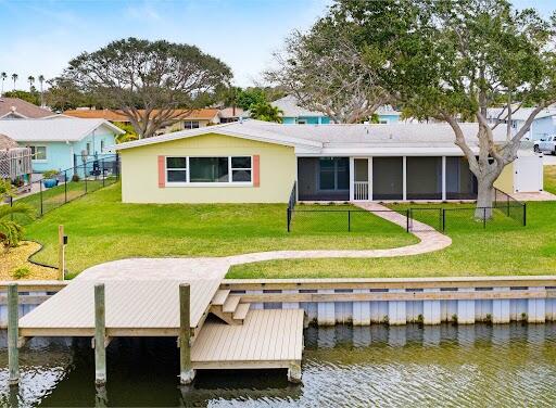 126 Deleon Road Cocoa Beach, FL 32931 - Photo 1 of 26 126 Deleon Waterfront Cocoa Bch