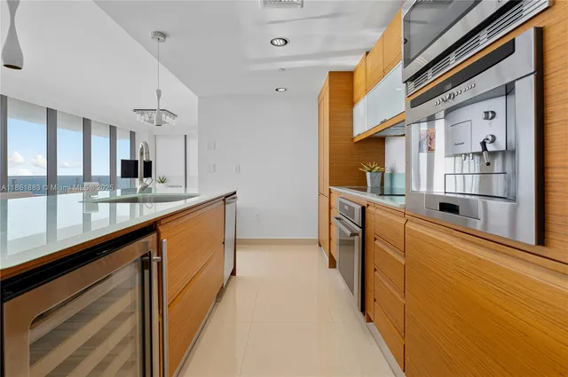 a view of a hallway with a white walls