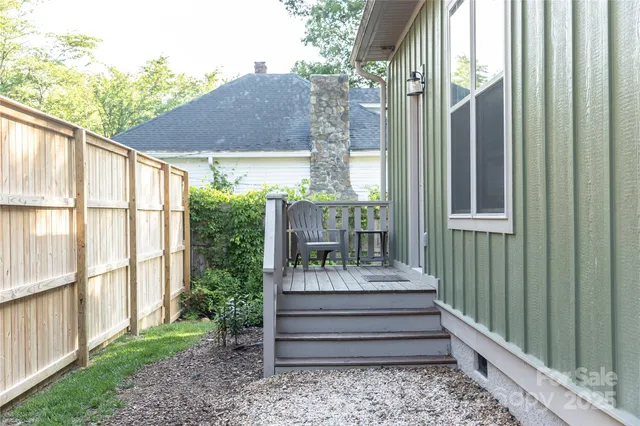 a view of outdoor space and deck