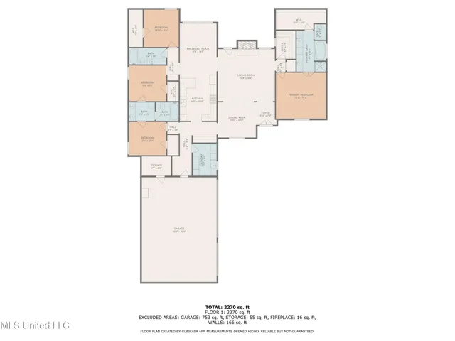 $425,000 | 126 Grayhawk Parkway, Madison, MS 39110