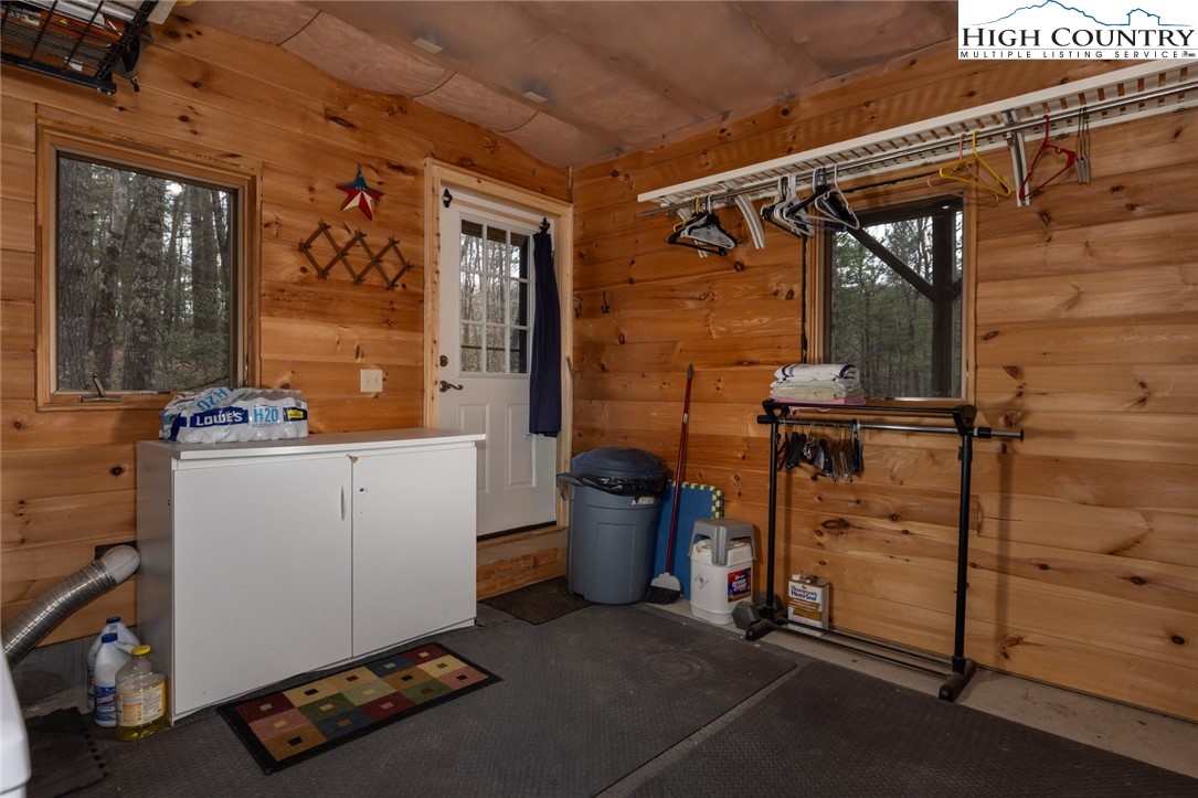 268 Roaring Ridge Road Deep Gap, NC 28618 - Photo 18 of 34 a room with storage and utility