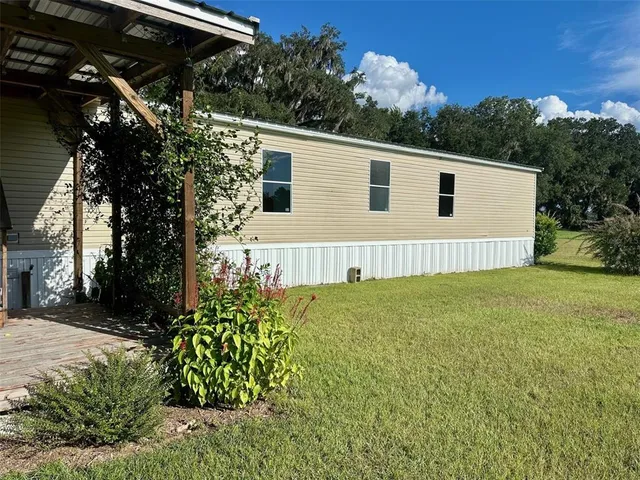 a view of a golf course