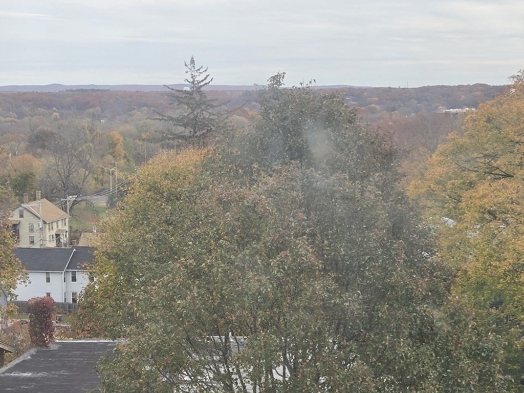 37 Clinton Avenue, Unit 5R Holyoke, MA 01040 - Photo 6 of 9 a view of a dry yard with mountains in the background