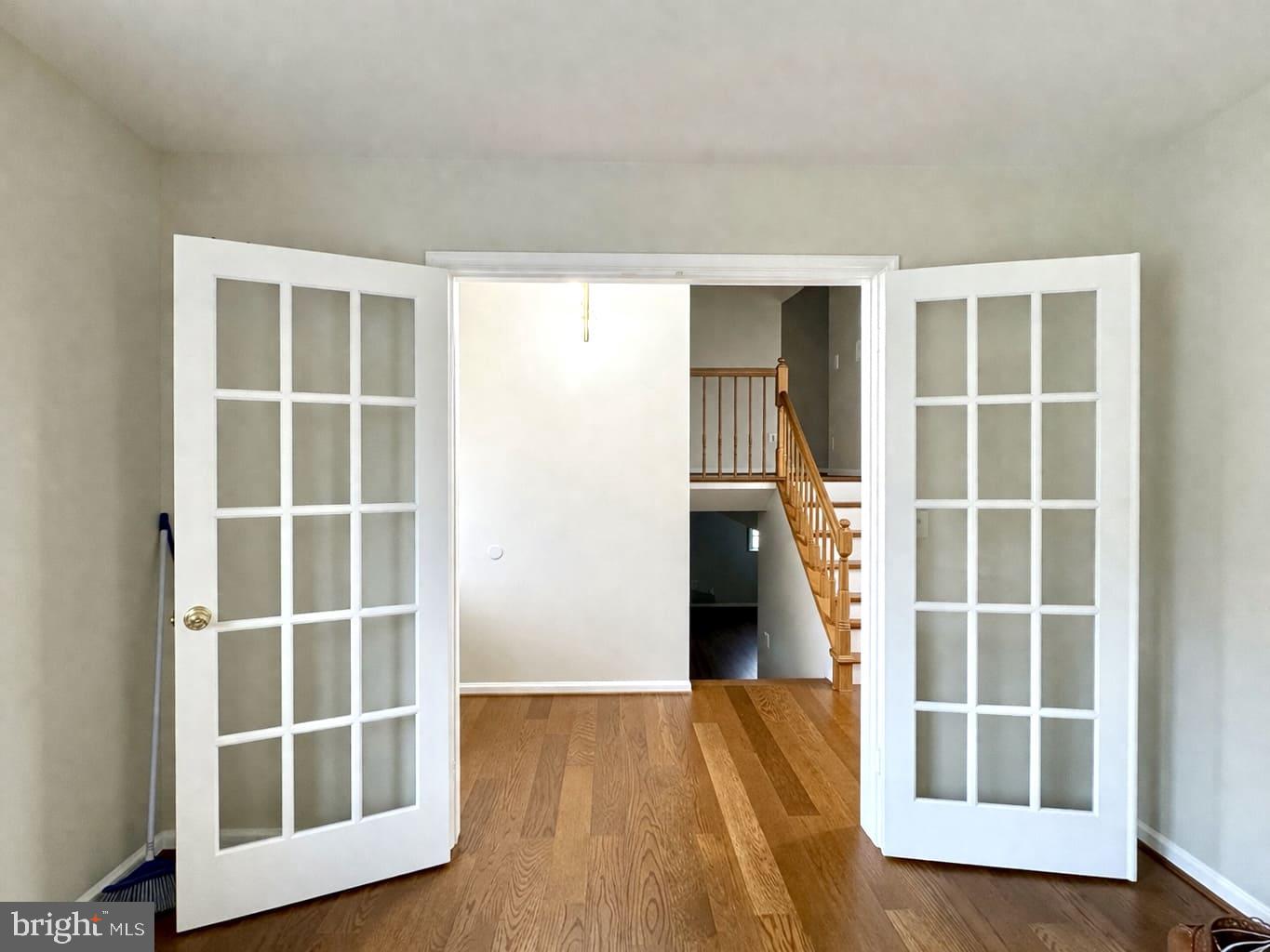 2800 Gunarette Way Silver Spring, MD 20906 - Photo 13 of 48 French doors from entry to living room.