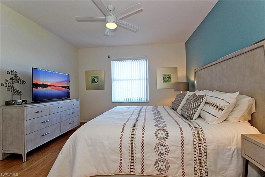 3380 West Crown Pointe Boulevard, Unit 102 Naples, FL 34112 - Photo 12 of 23 Master Bedroom, King Bed