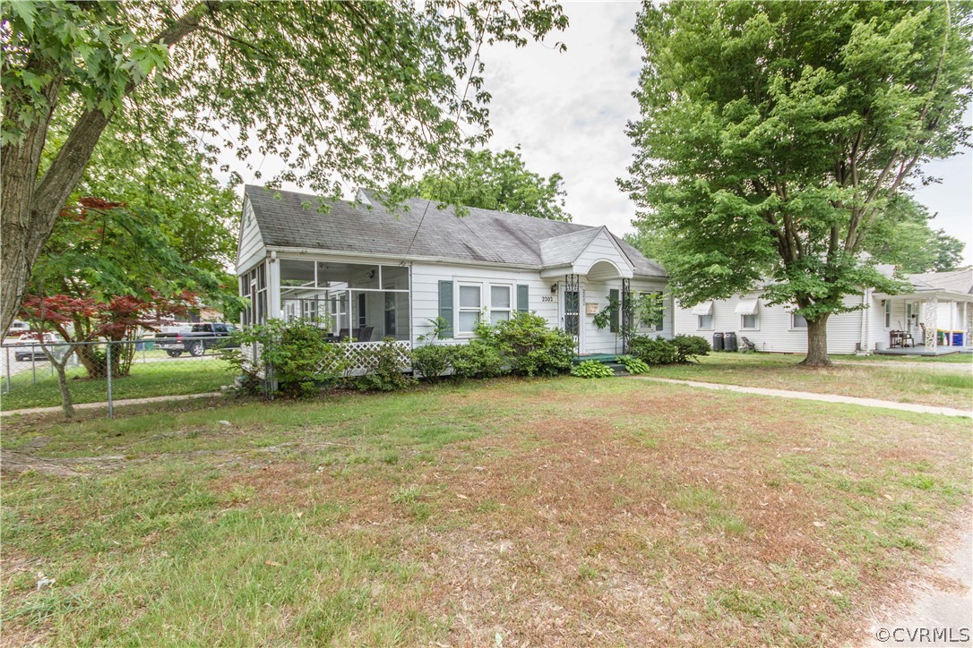 2202 West City Point Road Hopewell, VA 23860 - Photo 2 of 18 a house view with a garden space
