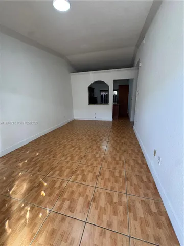 a view of empty room