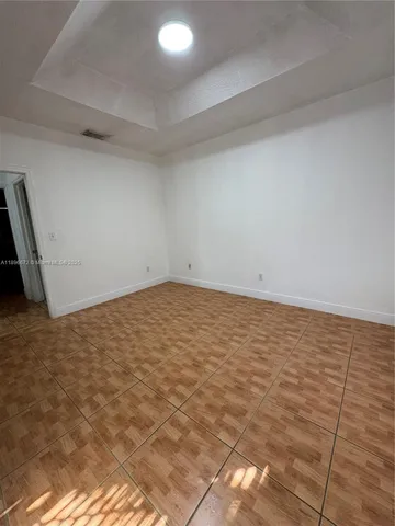 a view of empty room