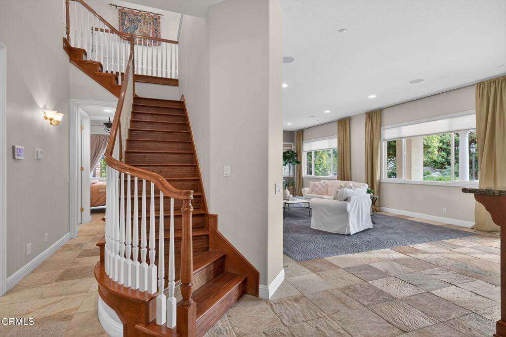 5352 Plata Rosa Court Camarillo, CA 93012 - Photo 19 of 75 a view of entryway with wooden floor and windows