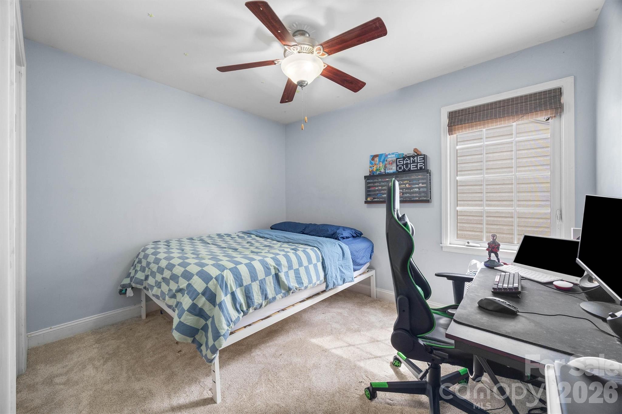 219 Nottingham Street York, SC 29745 - Photo 16 of 38 a bedroom with a bed and a desk