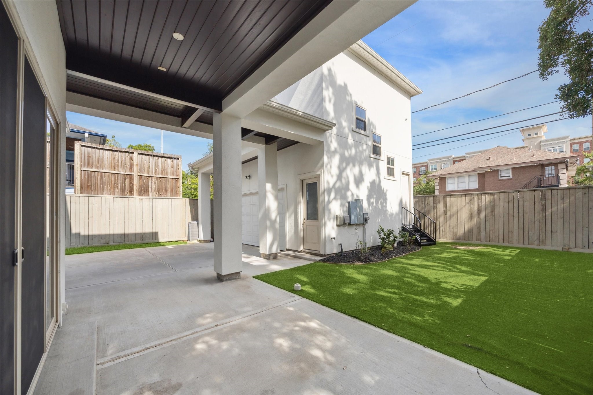 1721 Colquitt Street Houston, TX 77098 - Photo 27 of 30 a view of a porch with a backyard