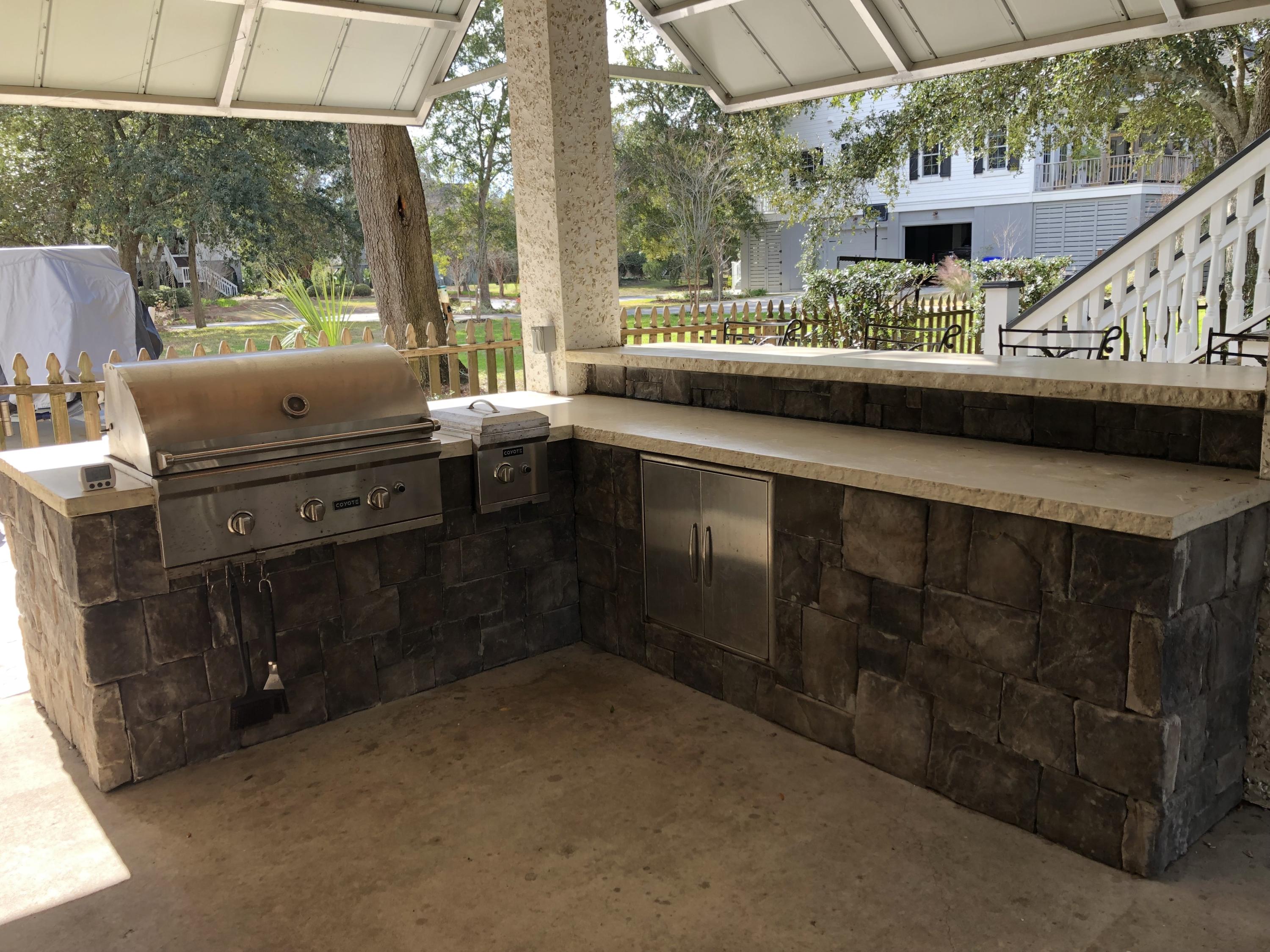 1117 Galleon Road Charleston, SC 29412 - Photo 28 of 33 outdoor kitchen
