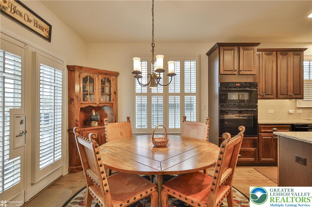 4109 Eveningstar Road Emmaus, PA 18049 - Photo 30 of 57 a view of a dining room with furniture window and outside view