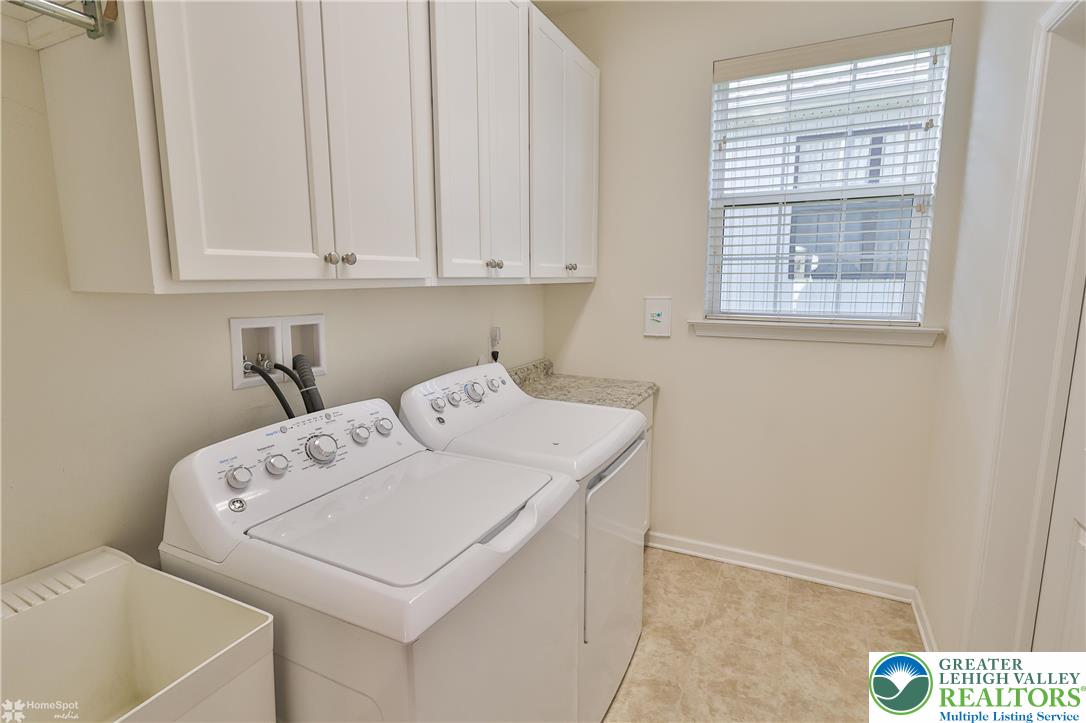 4109 Eveningstar Road Emmaus, PA 18049 - Photo 37 of 57 a utility room with dryer and washer