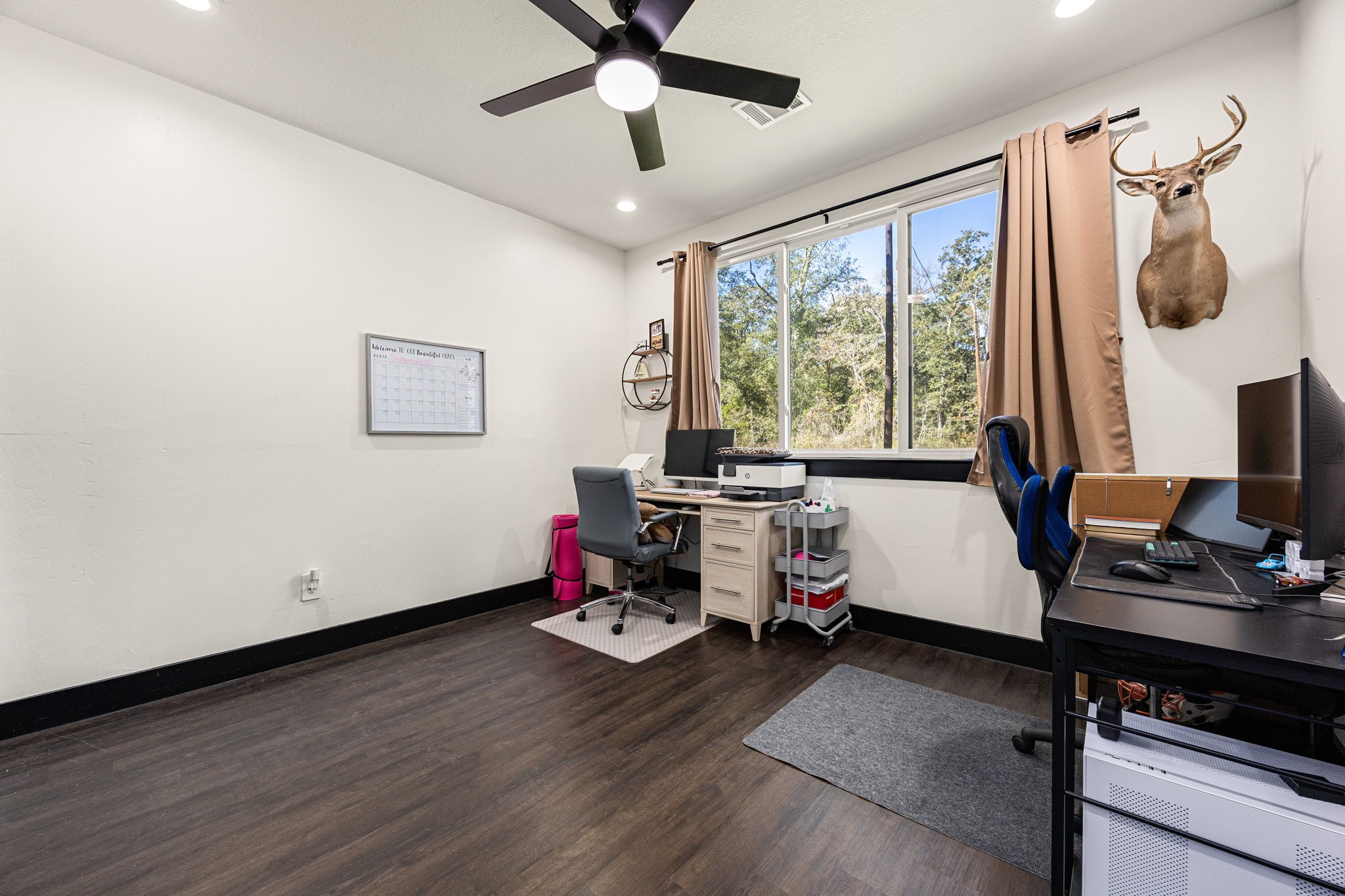 24571 Armagh Road Hempstead, TX 77445 - Photo 29 of 45 a bedroom with furniture and a window