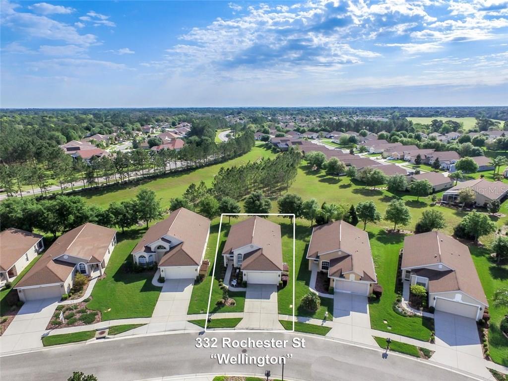 Private back yard - maintained stand alone home in 55 plus gate community