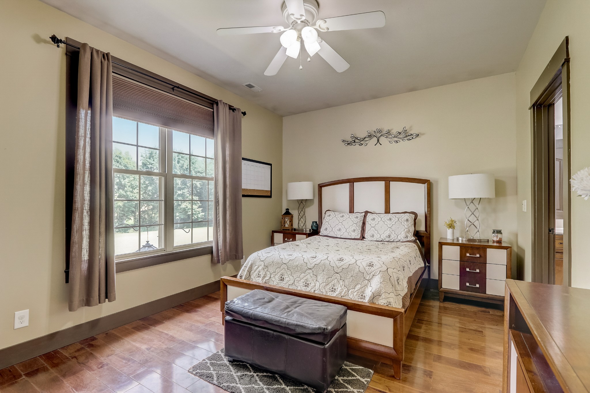 6745 Lovel Cook Road Springfield, TN 37172 - Photo 19 of 45 a bedroom with a large bed and a window