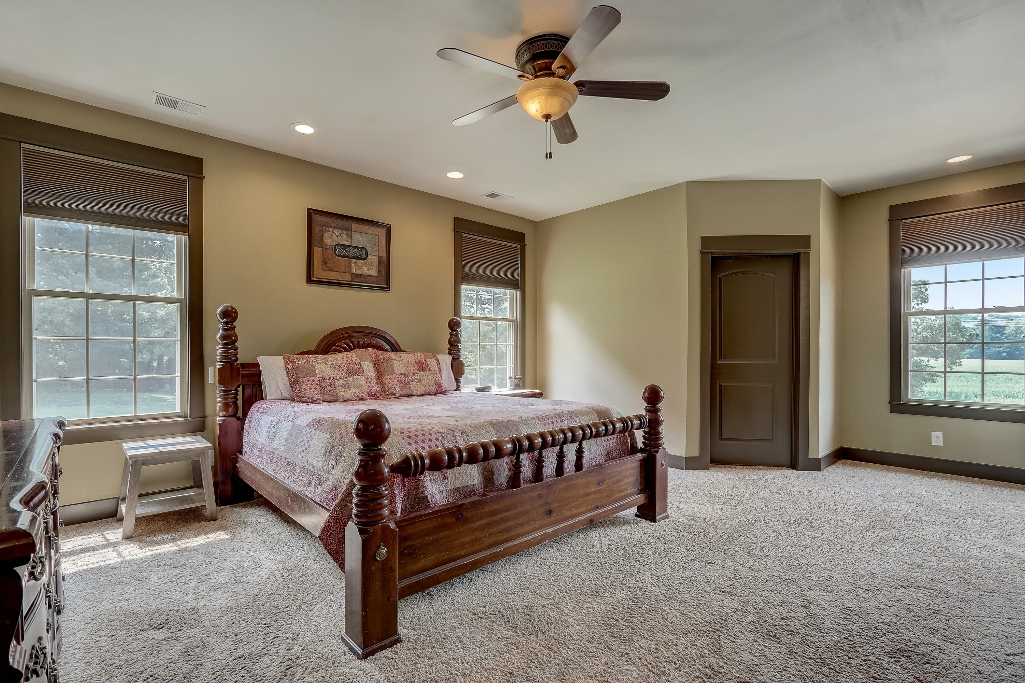6745 Lovel Cook Road Springfield, TN 37172 - Photo 24 of 45 a spacious bedroom with a bed and a window