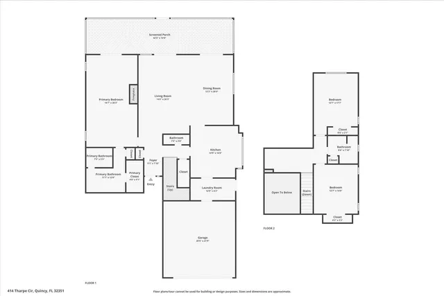 $595,000 | 414 Tharpe Circle, Quincy, FL 32351