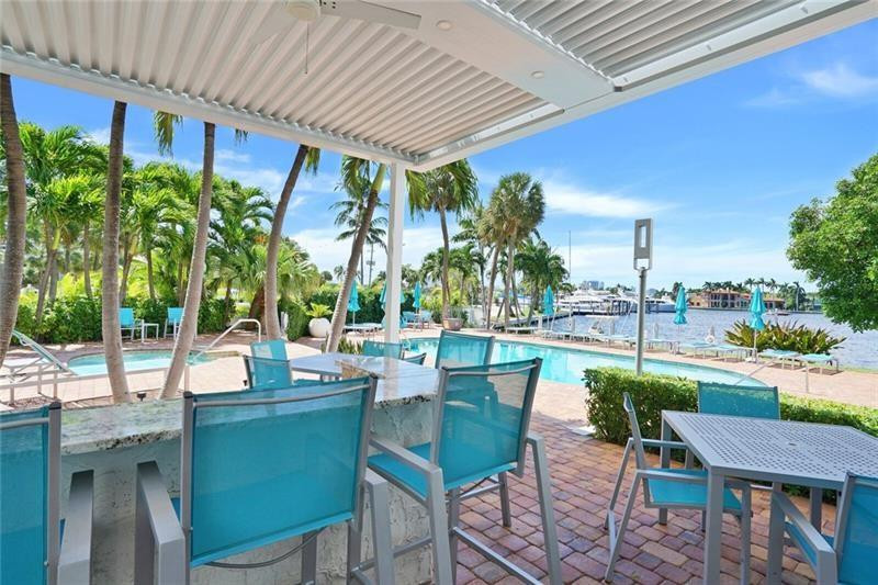 77 South Birch Road, Unit 3B Fort Lauderdale, FL 33316 - Photo 27 of 39 outdoor kitchen