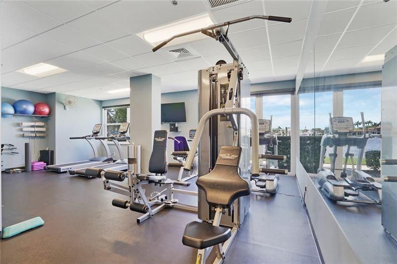 77 South Birch Road, Unit 3B Fort Lauderdale, FL 33316 - Photo 33 of 39 gym