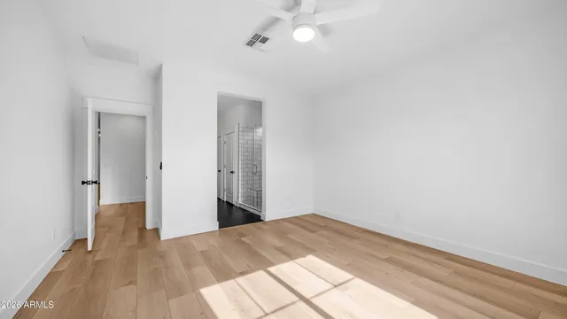 a close view of closet