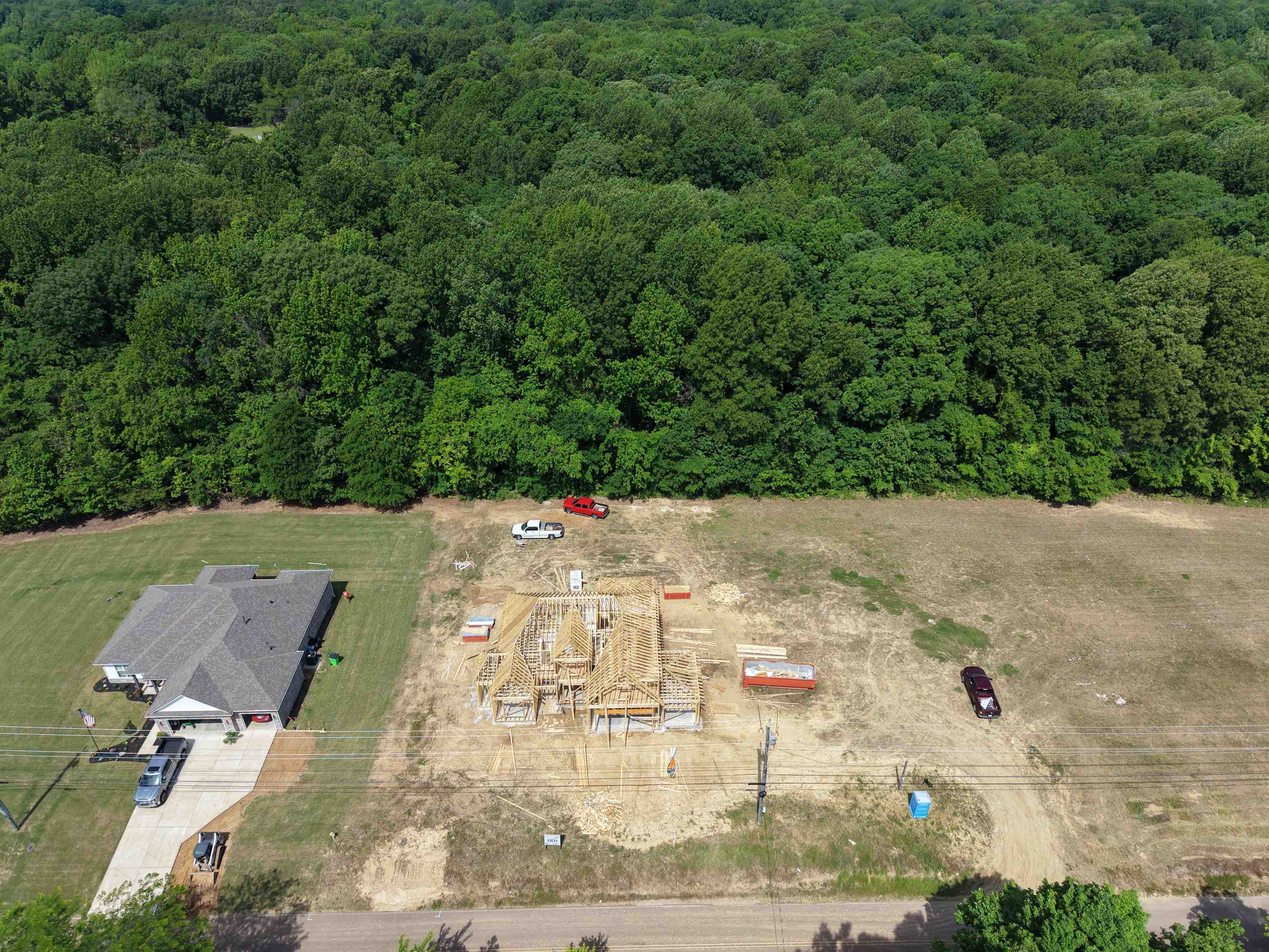 515 Garland Drive Covington, TN 38019 - Photo 8 of 38 an aerial view of residential houses with outdoor space