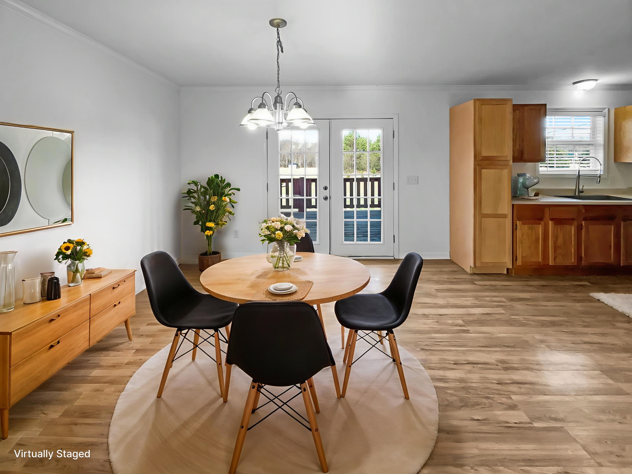 2284 Wiley Pardue Road Ashland City, TN 37015 - Photo 7 of 19 a view of a dining room with furniture and chandelier