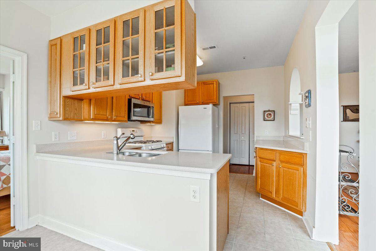 2250 Bear Den Road, Unit 313 Frederick, MD 21701 - Photo 11 of 59 a bathroom with a sink a mirror and a bath tub