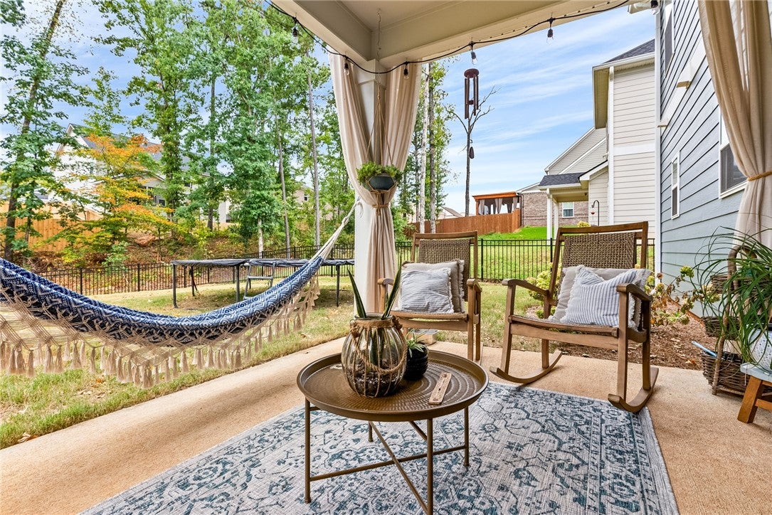 1883 Waterfall Road Auburn, AL 36830 - Photo 36 of 37 Back porch also provides a great area to hang your hammock