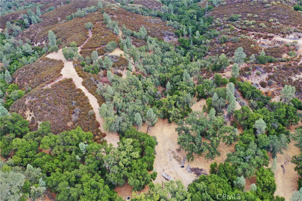 76370 Bryson Hesperia Road Bradley, CA 93426 - Photo 6 of 23 an aerial view of residential house with outdoor space and trees all around
