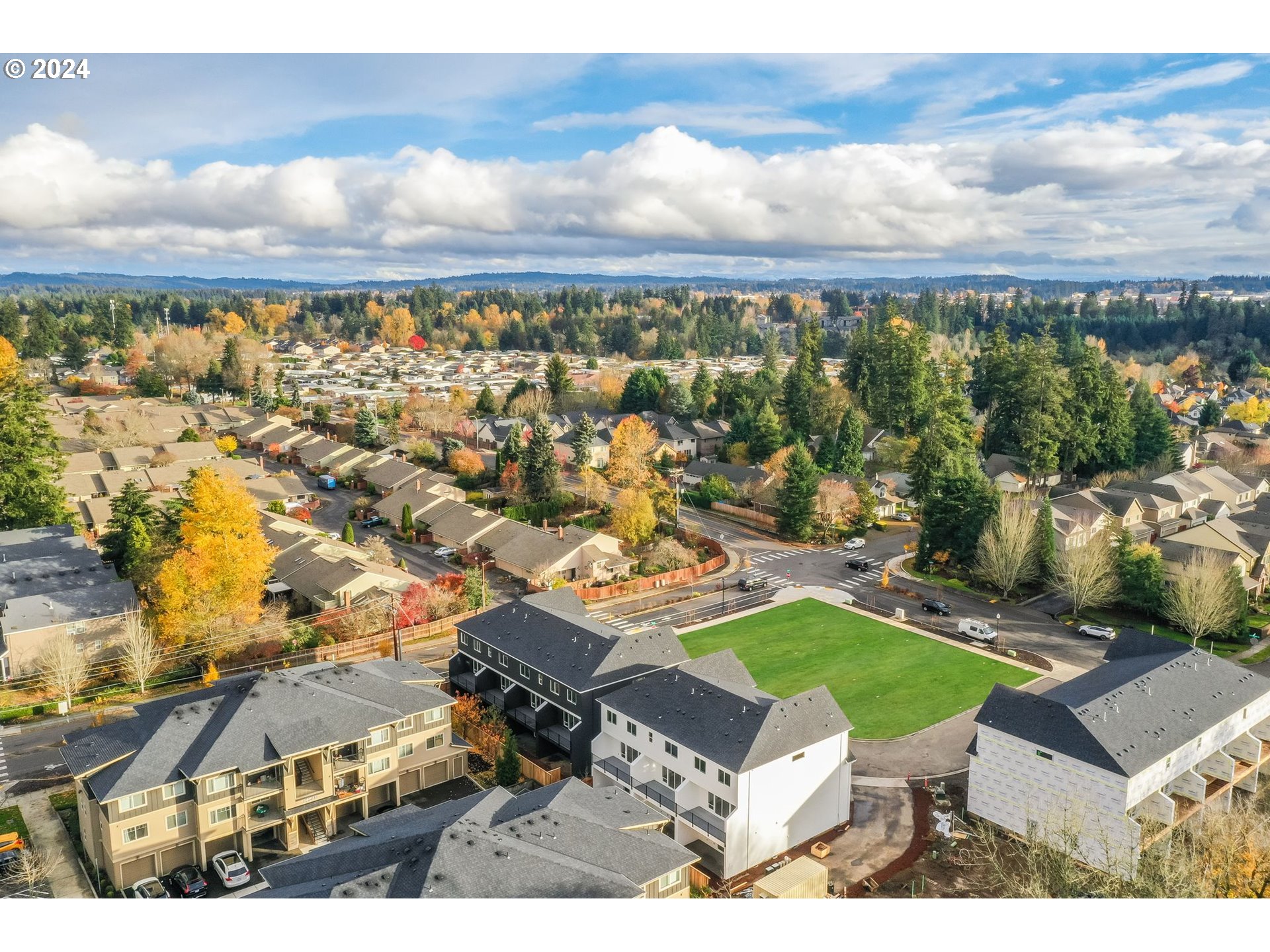 13167 Southwest Carmel Street Tigard, OR 97224 - Photo 38 of 48 an aerial view of residential houses with outdoor space