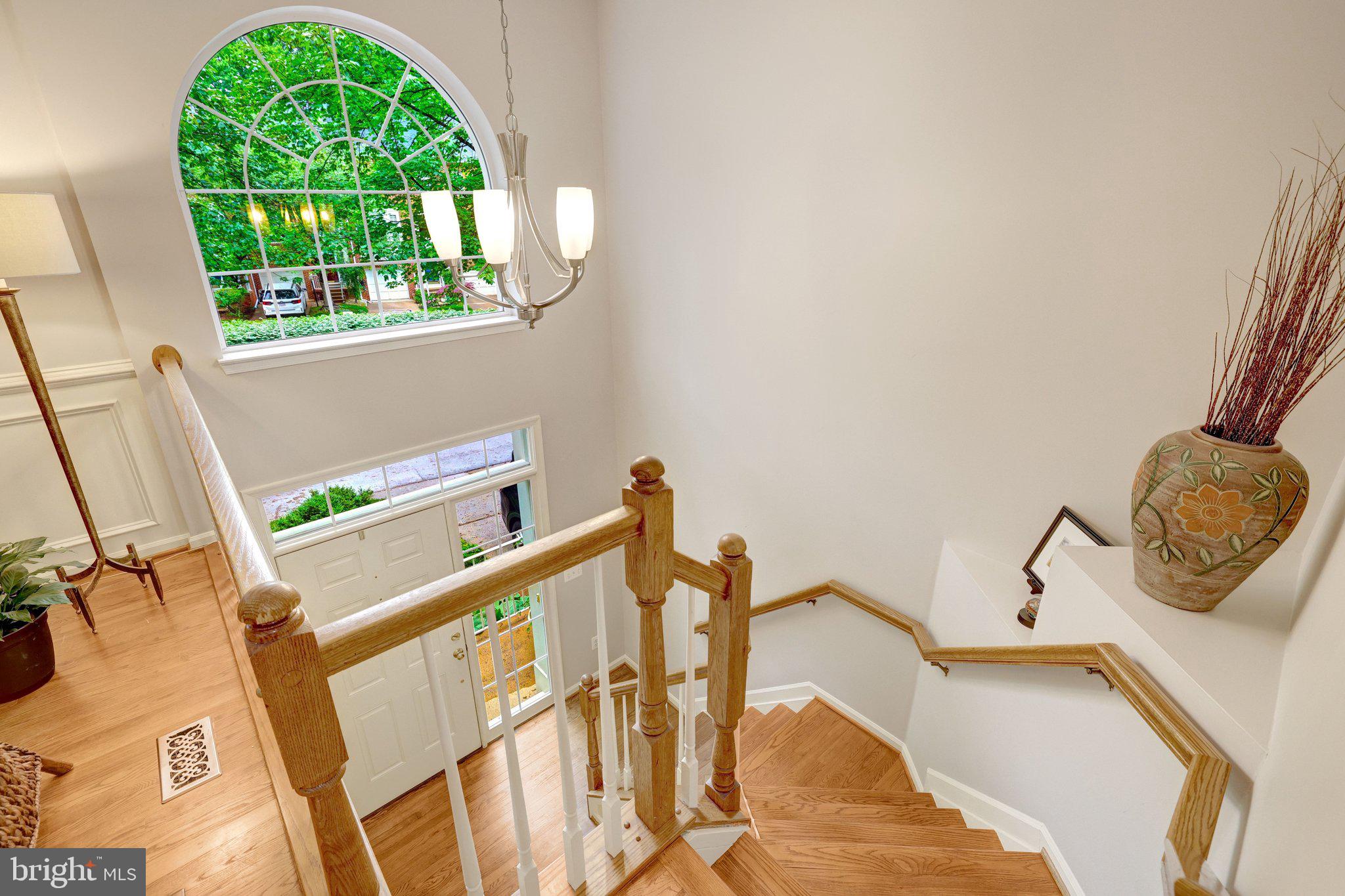 1224 Wild Hawthorn Way Reston, VA 20194 - Photo 5 of 71 Curved Stairway
