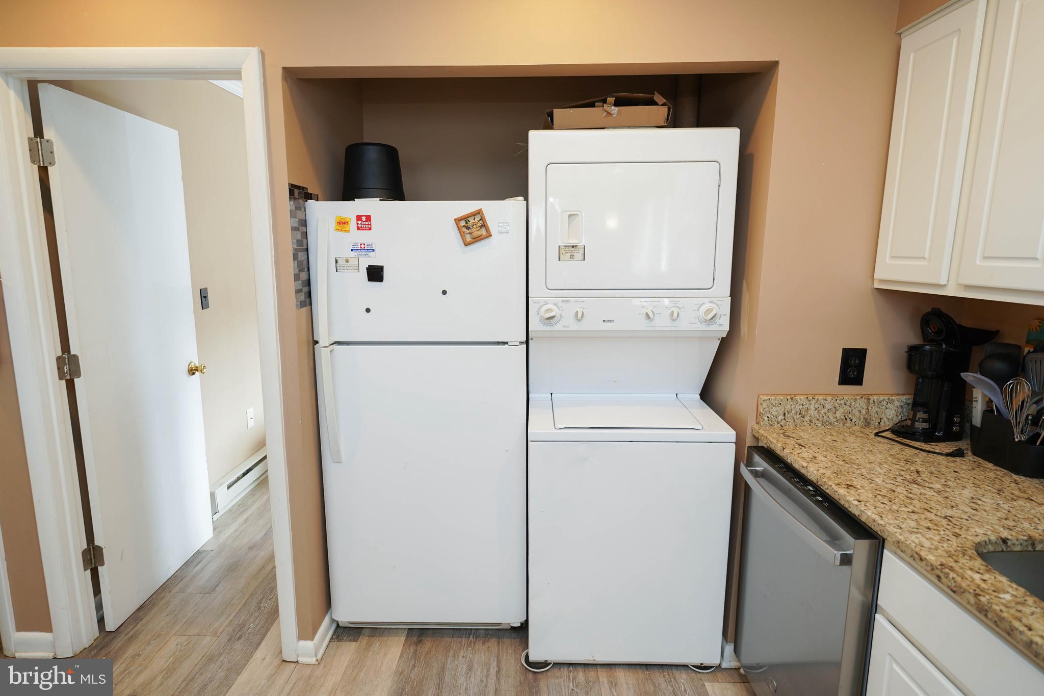 17 139th Street, Unit 101 Ocean City, MD 21842 - Photo 13 of 28 a utility room with dryer and washer