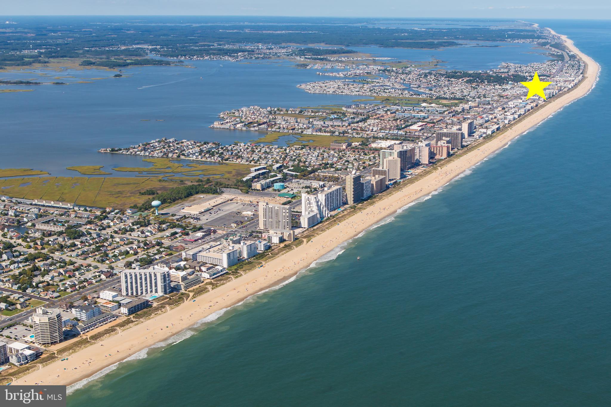 17 139th Street, Unit 101 Ocean City, MD 21842 - Photo 28 of 28 a view of a city and ocean view