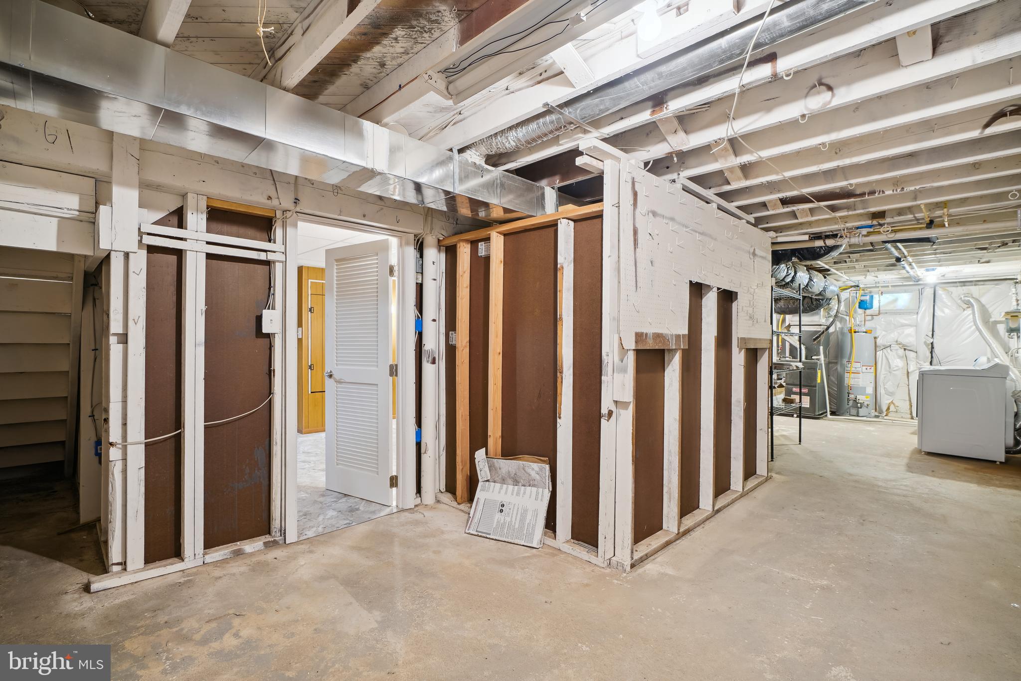 5502 Heatherwood Road Halethorpe, MD 21227 - Photo 26 of 27 Lower-level unfinished space