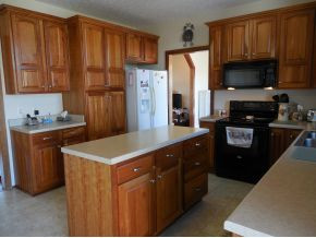1375 Wilhoit Road Chuckey, TN 37641 - Photo 9 of 24 Cherry cabinets in kitchen