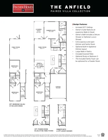 an aerial view of a house with a garden and lake view